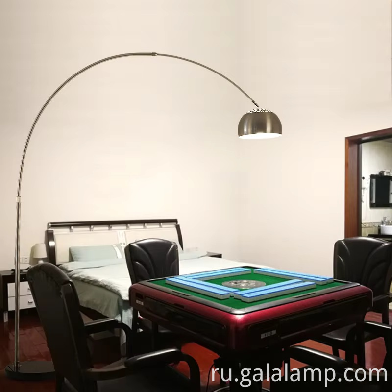 elegant-led-arch-lamp-living-room-decor